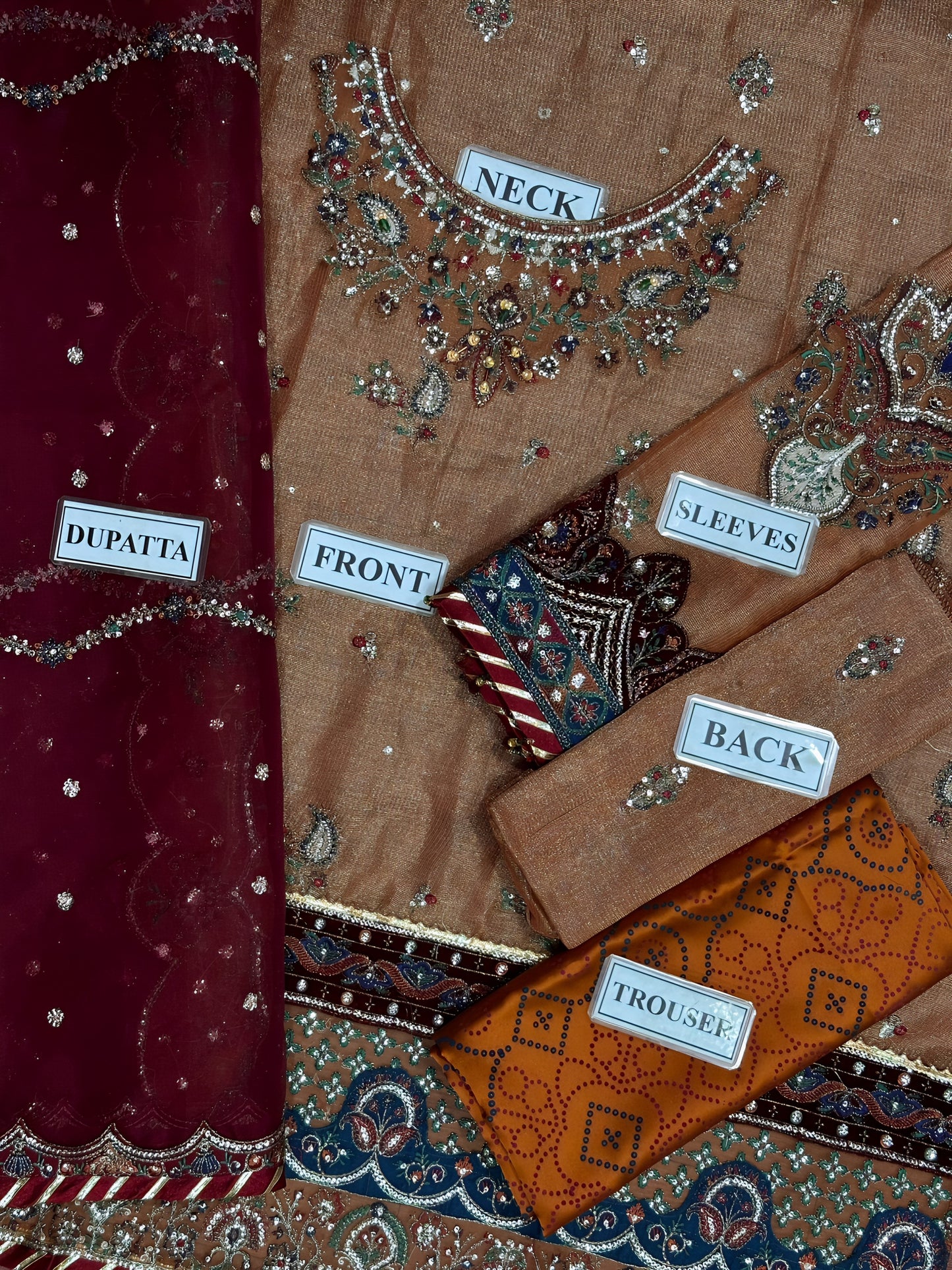 Baroque Mysori Embroidered Sequence Suit – Organza Dupatta & Silk Trouser | Luxury Formal Wear 2025