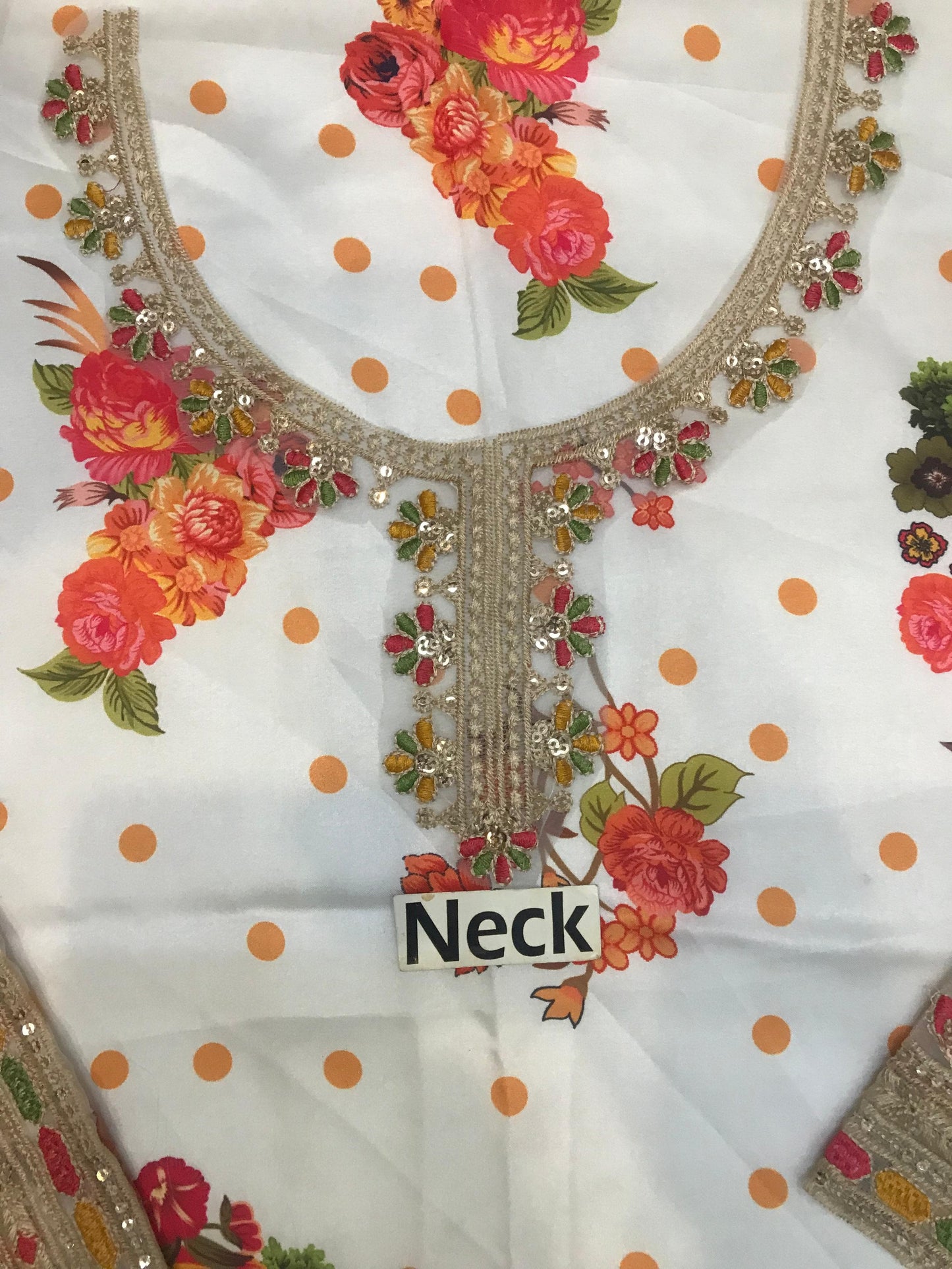 Charizma Unstitched Silk Suit – Heavy Embroidered Digital Printed Shirt & Dupatta