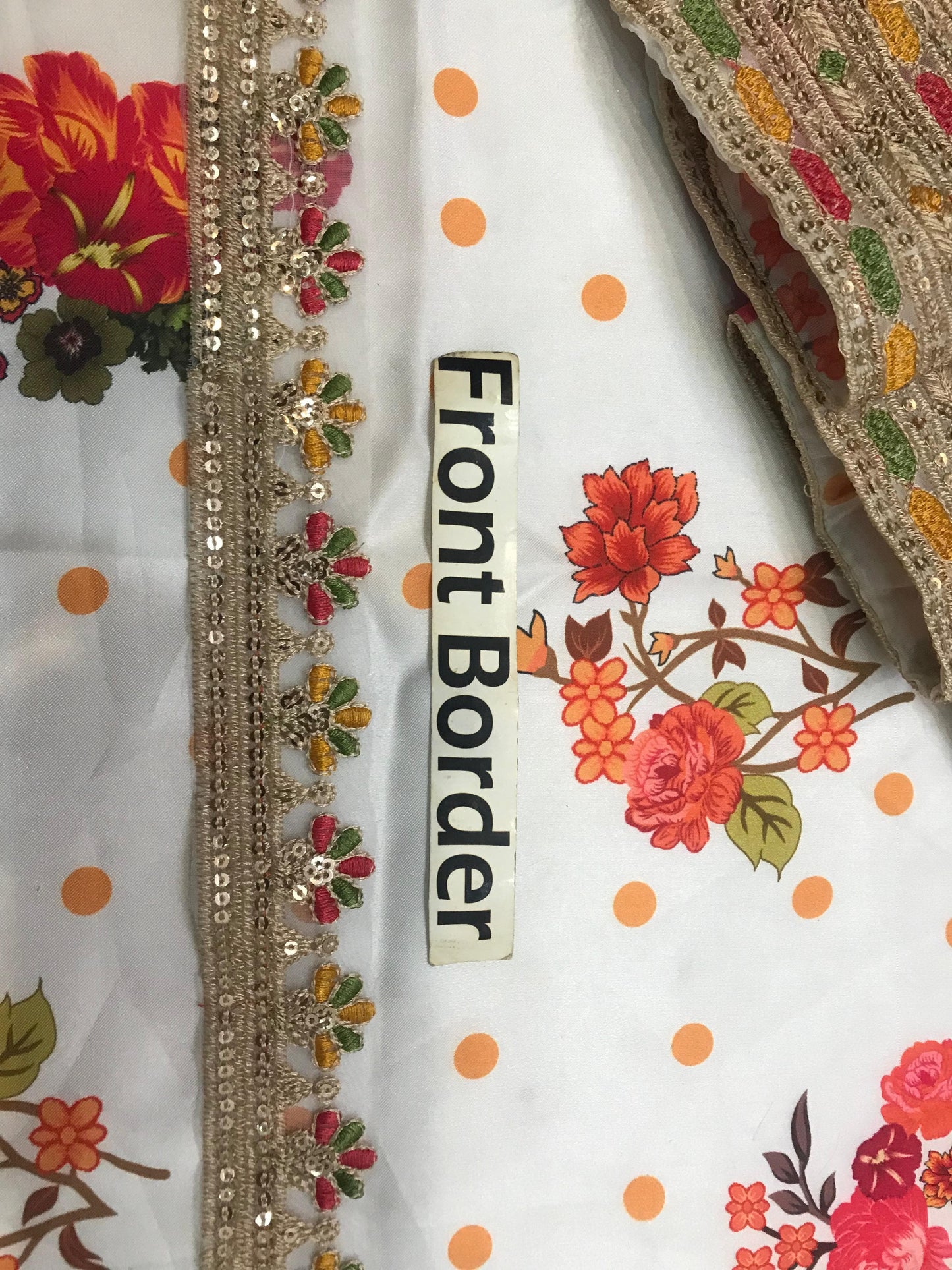 Charizma Unstitched Silk Suit – Heavy Embroidered Digital Printed Shirt & Dupatta