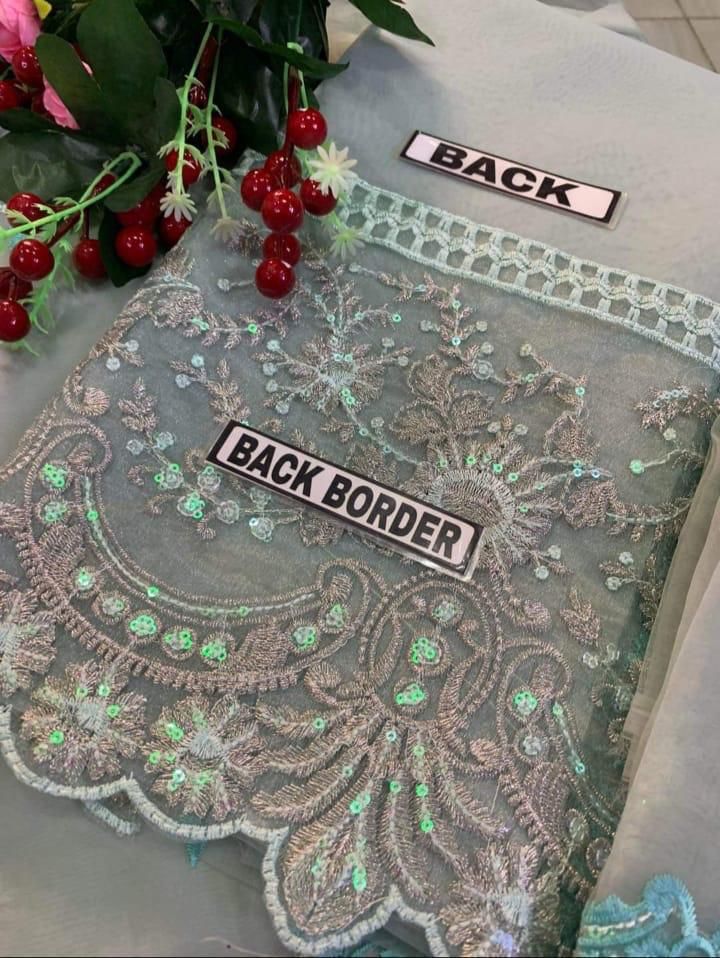 Elaaf Bridal Organza Suit – Stone & Adda Embroidery