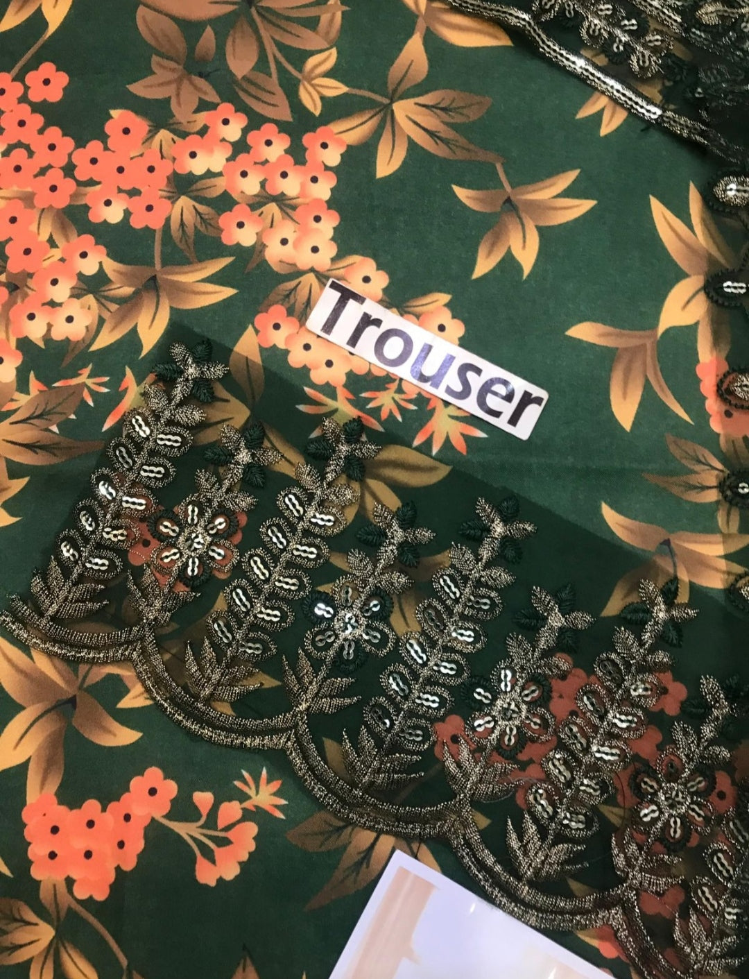 Shenora Shamoz Silk Embroidered Suit – Chiffon Dupatta